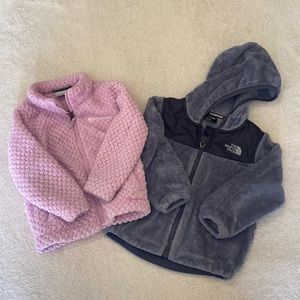 Toddler North Face Fleece Lot of 2!! 18-24 mos